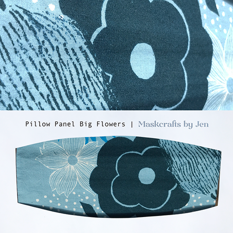 Pillow Panel Big Flowers
