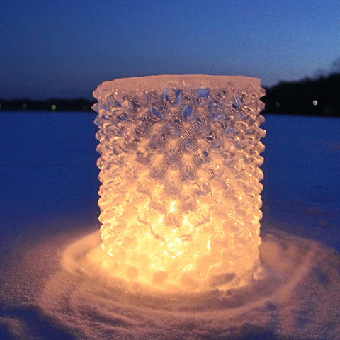 Texture in Ice Lantern