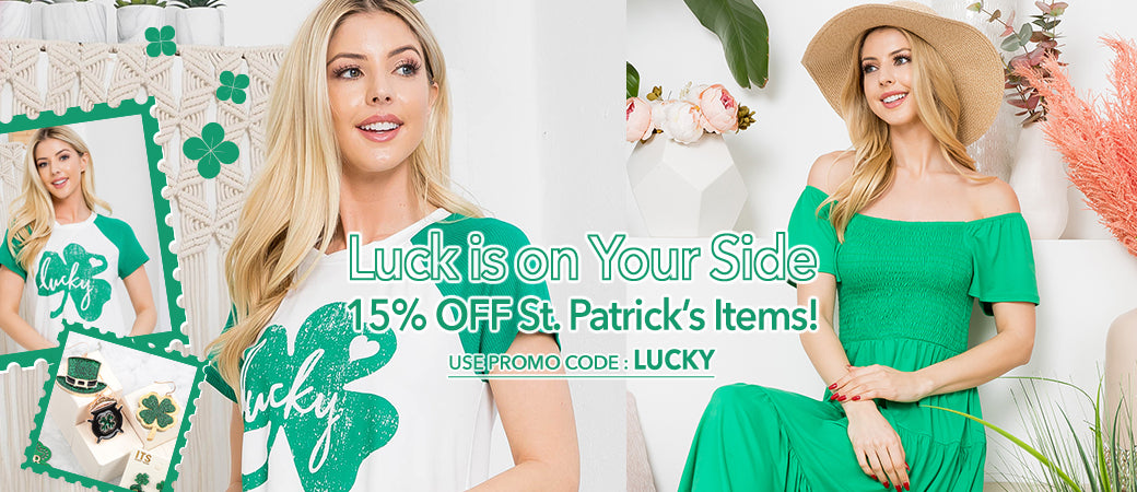 Wholesale Clothing | St. Patrick's Day | WFS 