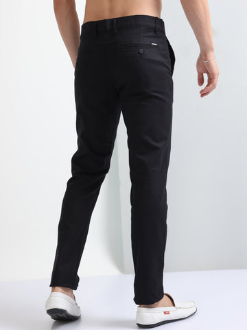 Buy Mens Linen Cotton Pant - Black