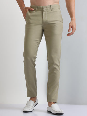 Buy Mens Cotton Linen English Khaki Trousers Online