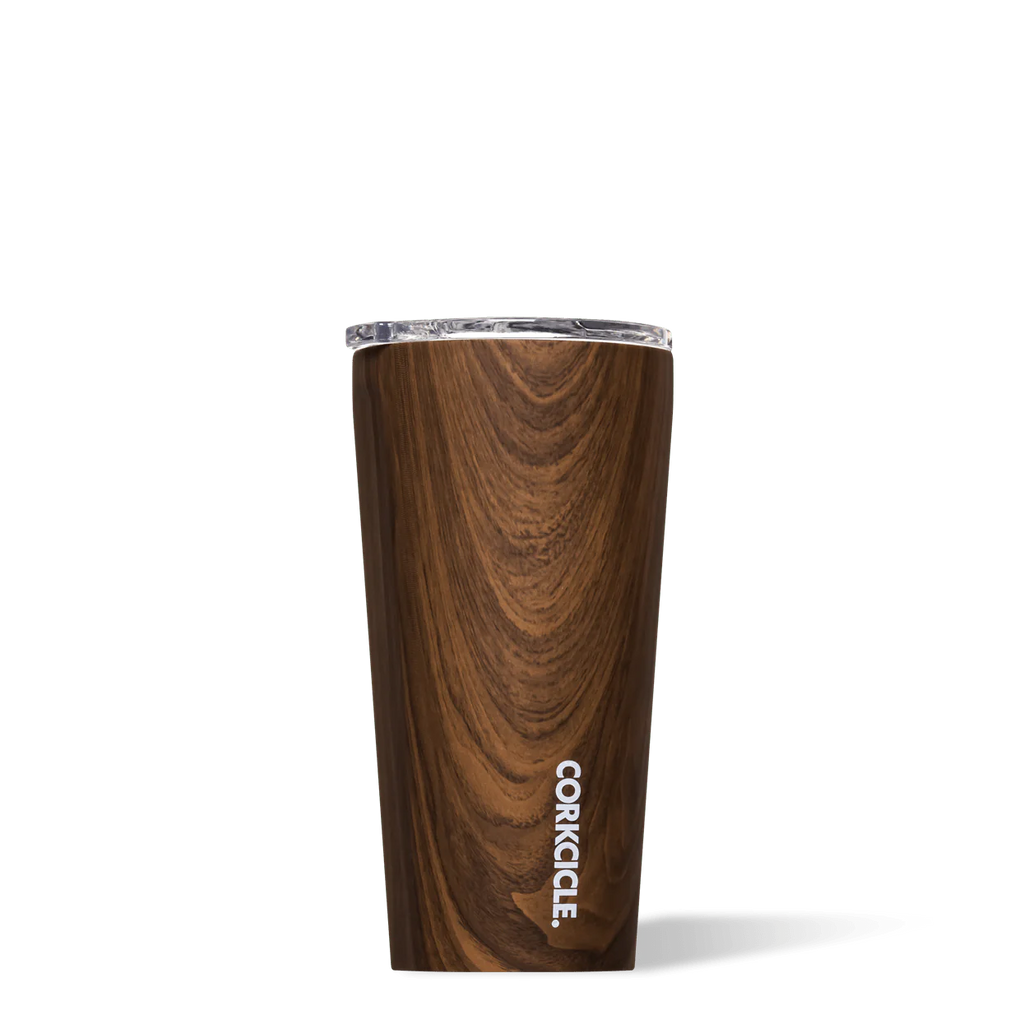 Corkcicle 17 oz Commuter Cup Walnut Wood