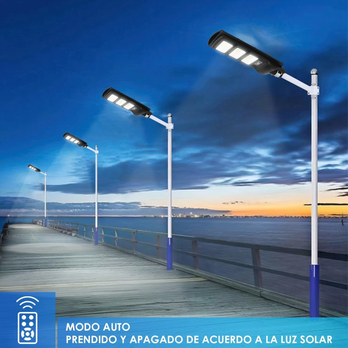 Iluminar Correo Perjudicial Lampara Solar Led 180w Luminaria Suburbana Alumbrado Publico – Houzer