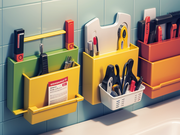 Bathroom tool holder