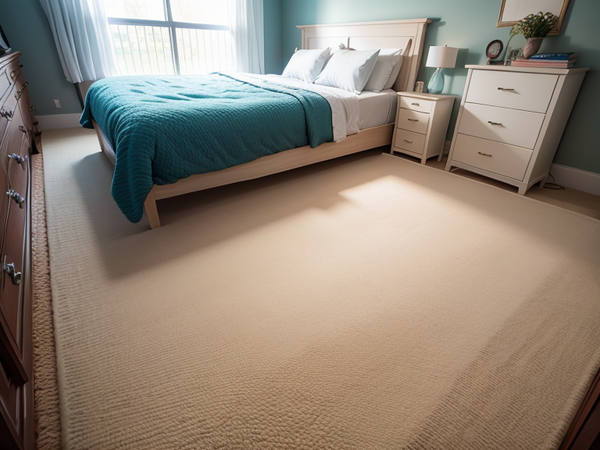 matériaux de qualité pour tapis de chambre
