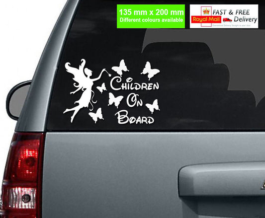 Script Baby on Board Window Decal - 904 Custom