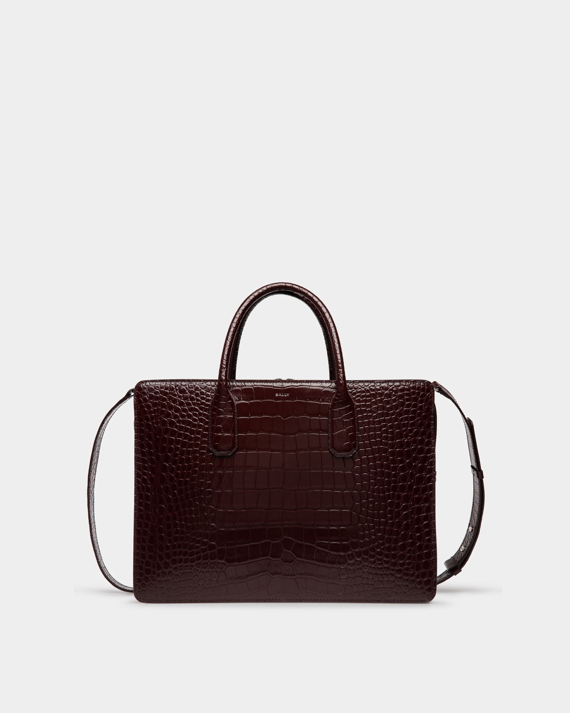 Busy | Men's Business Bag | Chablis Leather | Bally | Still Life Front
