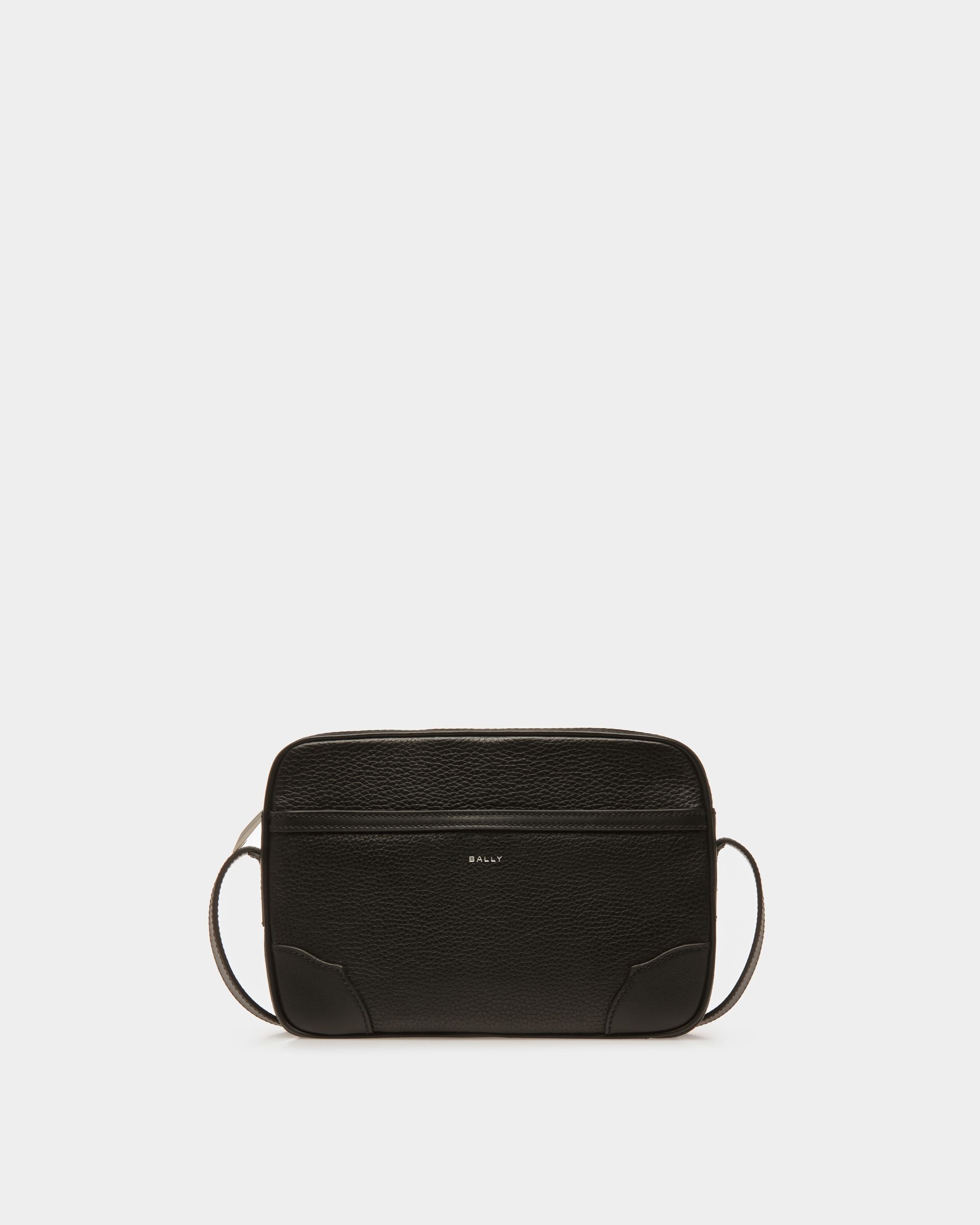 Bord Day | Men's Crossbody | Black Leather | Bally | Still Life Front