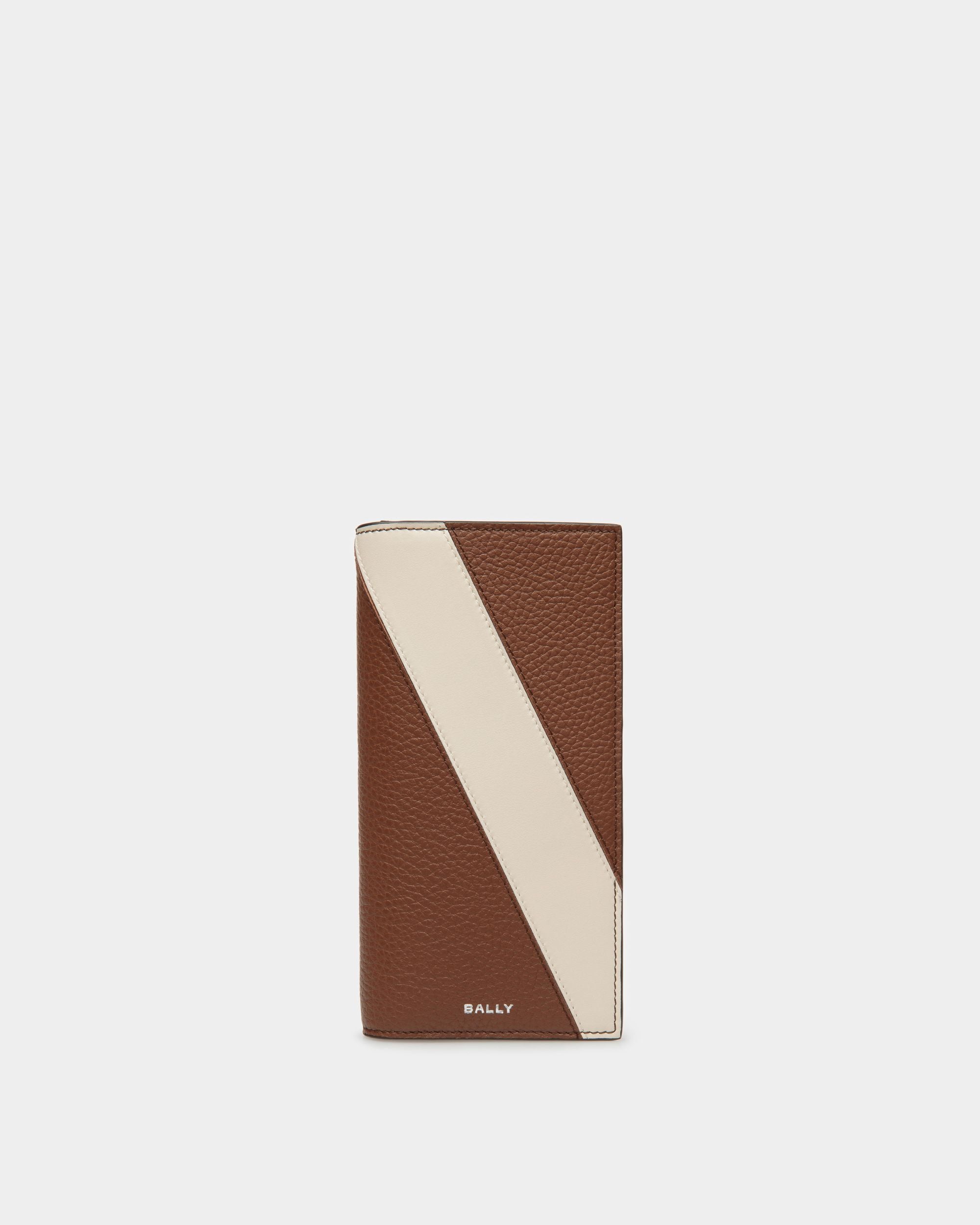 Lago Continental Wallet | Men's Long Wallets | Brown Leather | Bally | Still Life Front