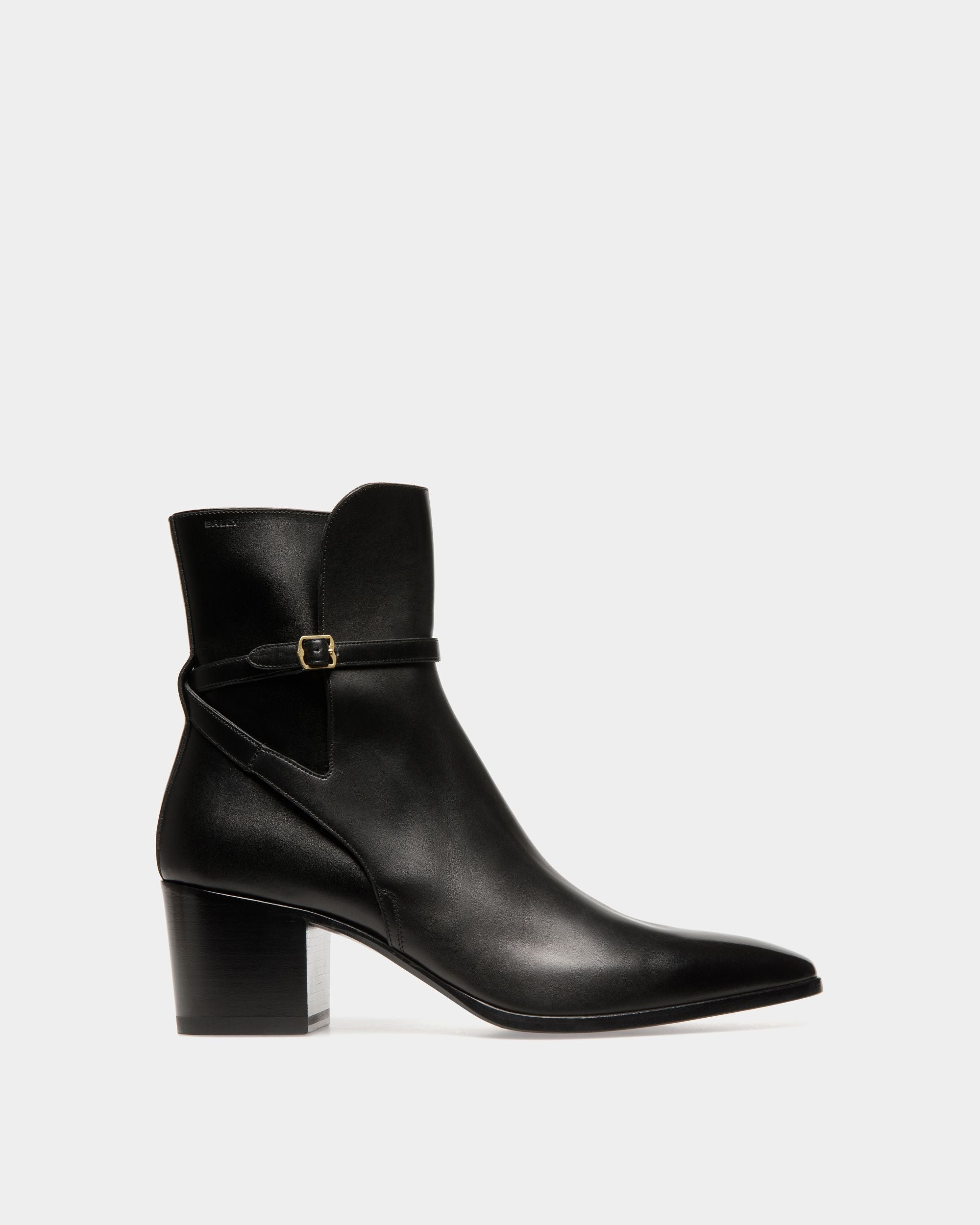 Villy | Men's Boots |Black Leather | Bally | Still Life Side