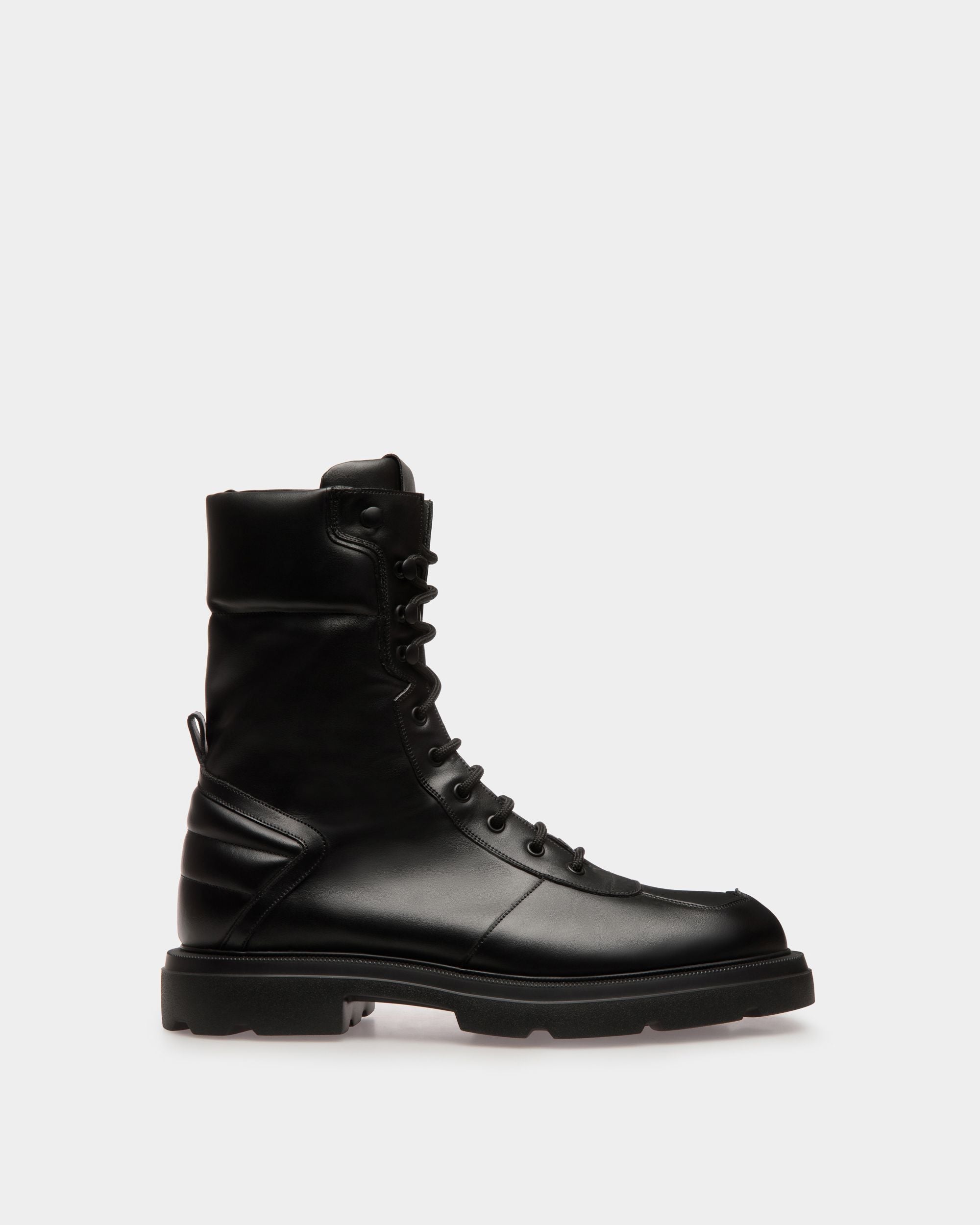 Zendi | Men's Boots | Black Leather | Bally | Still Life Side