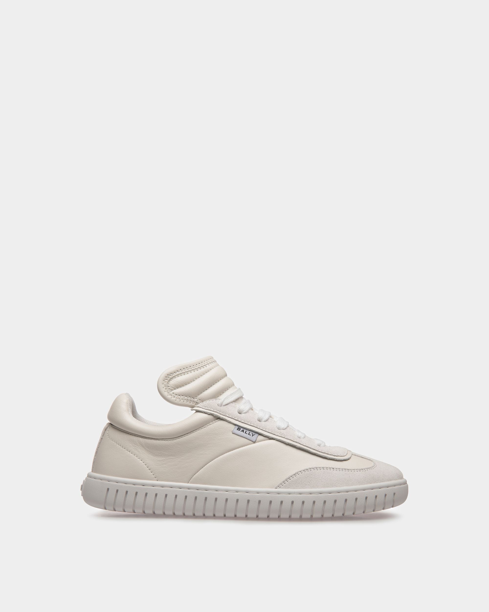 Parrel | Women's Sneakers | White Leather | Bally | Still Life Side