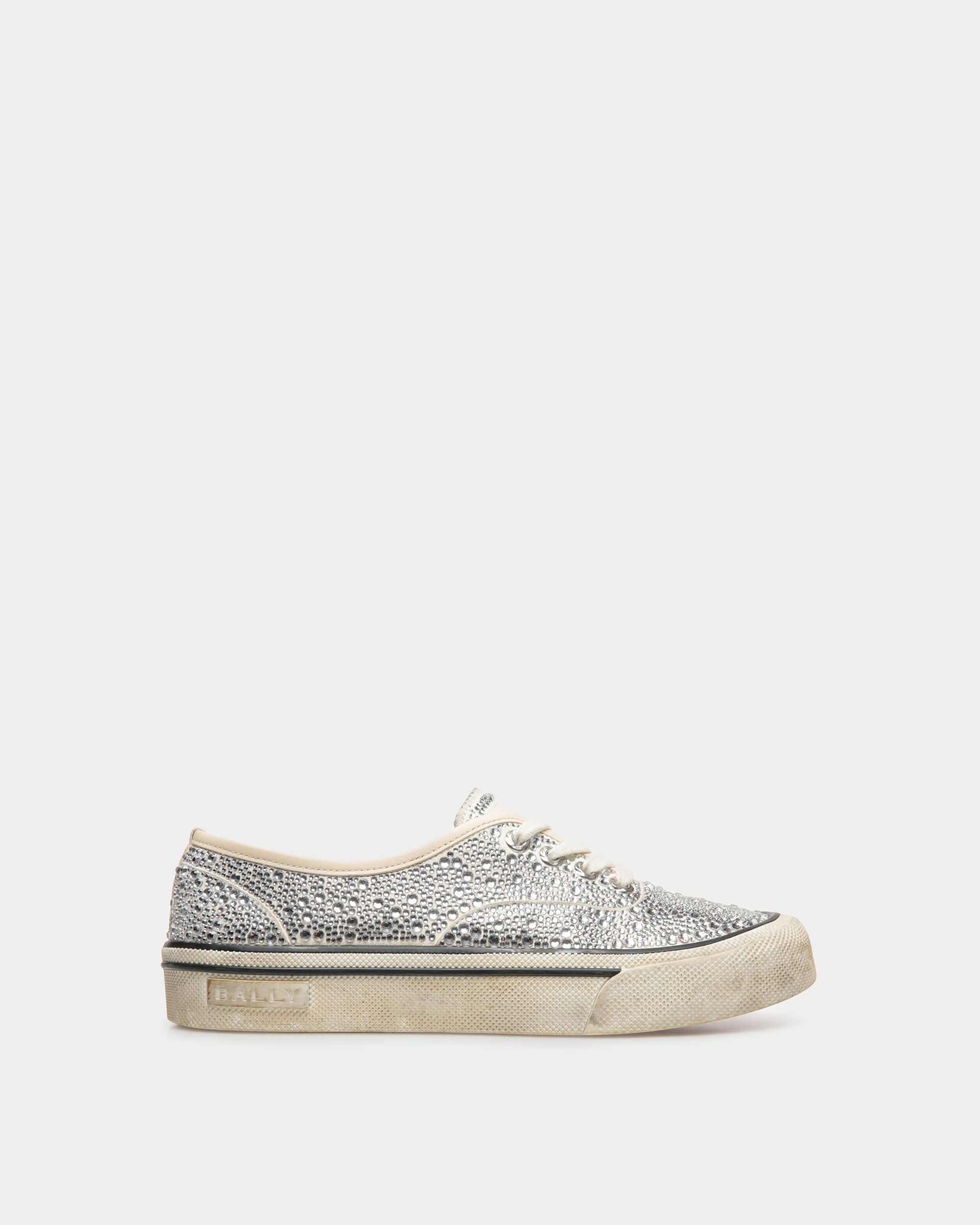 Lawren | Women's Sneakers | Bone Leather | Bally | Still Life Side