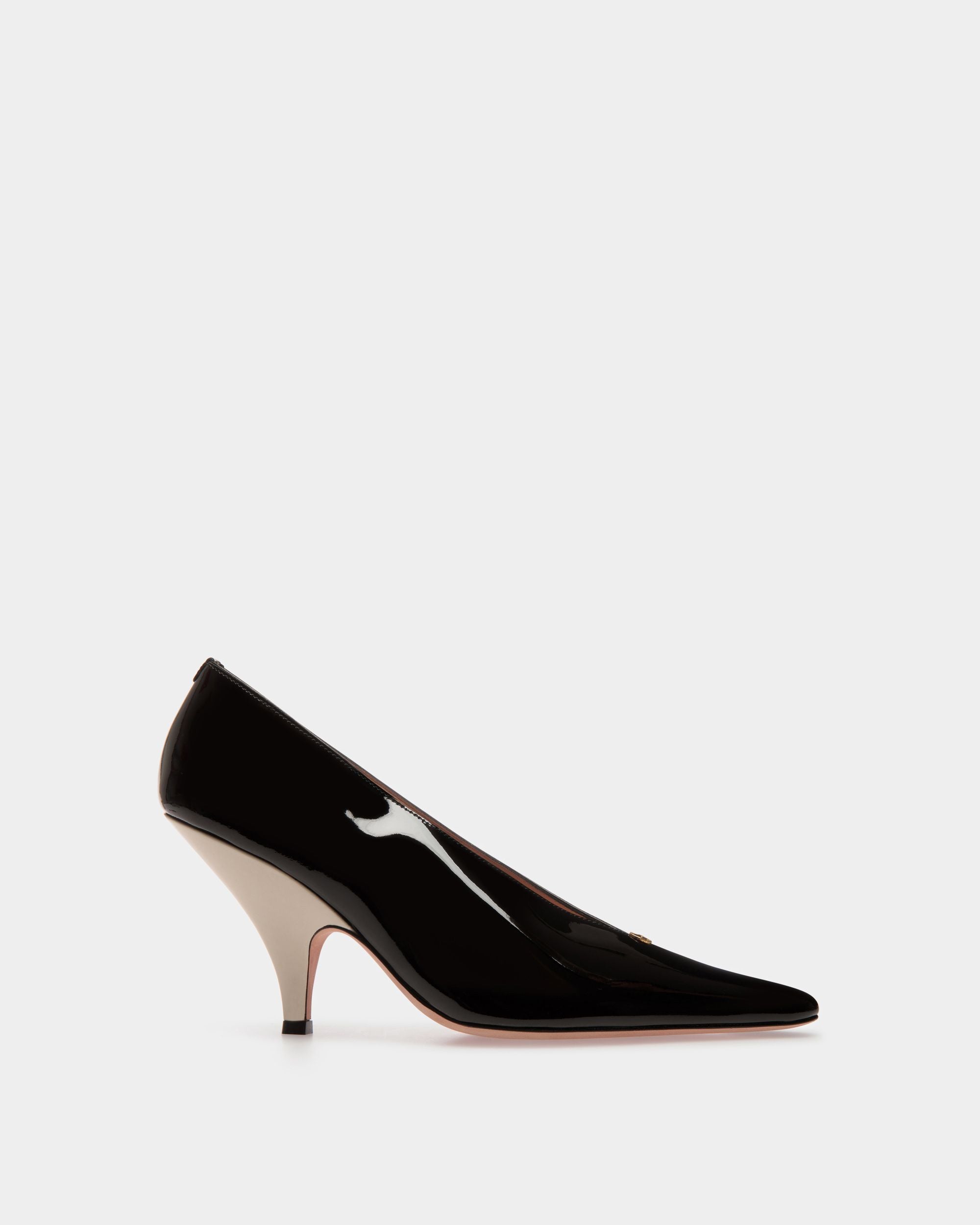 Kata | Women's Pumps | Black Leather | Bally | Still Life Side