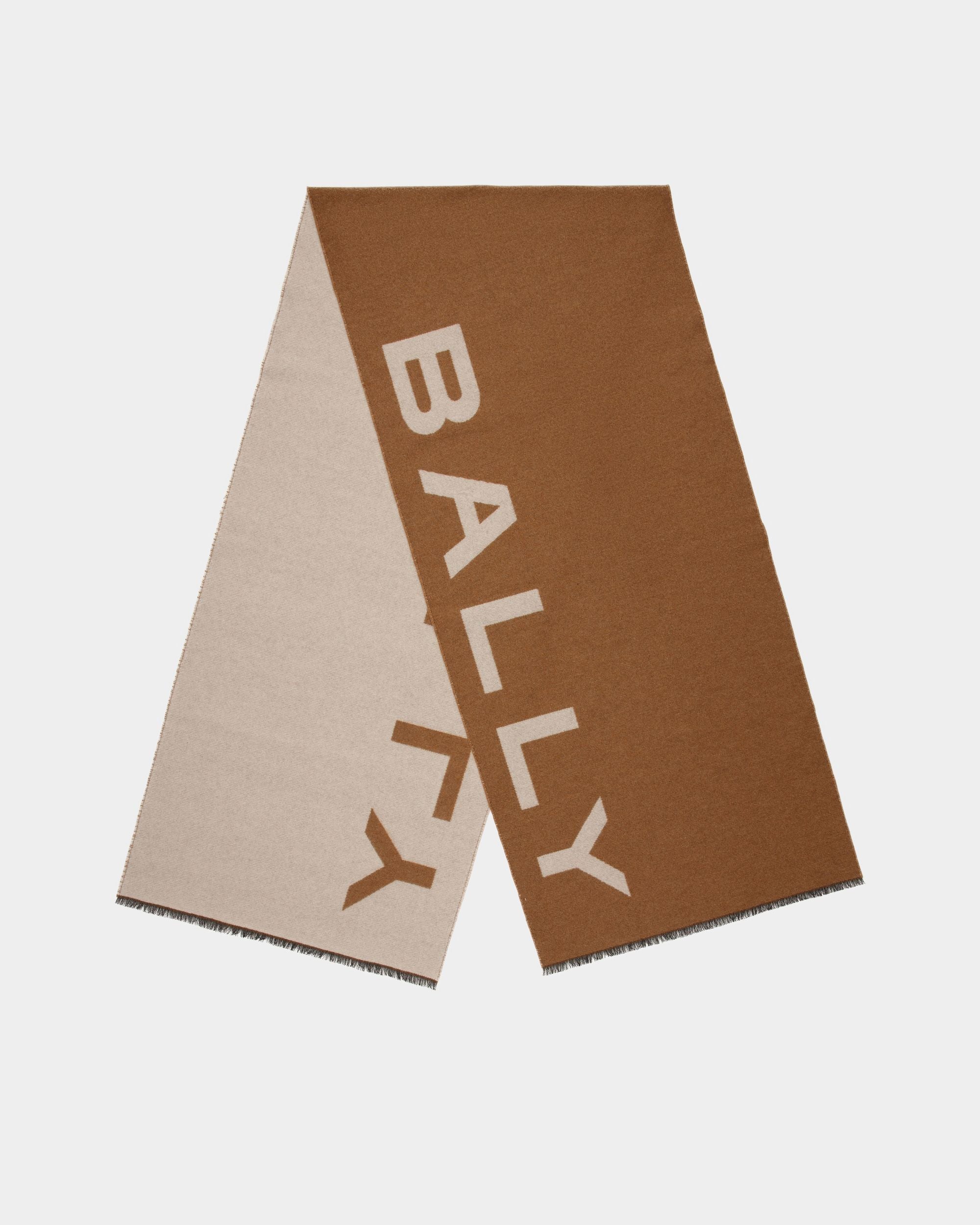 Logo Scarf | Women's Scarf | Desert And Dusty Petal Fabric | Bally | Still Life Top