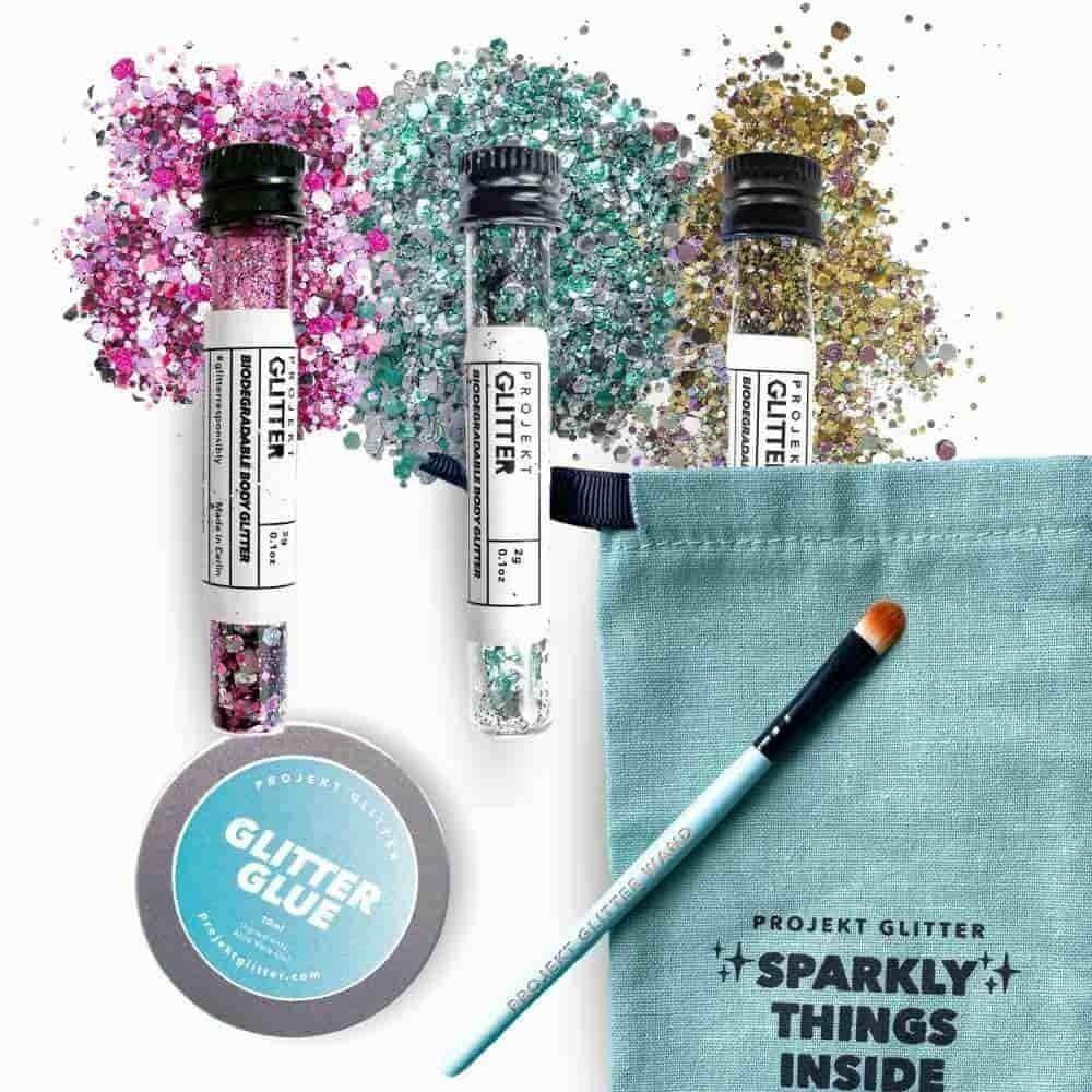 Pink Fine Glitter - Eco Plant Glitter - Projekt – Forget Me Not