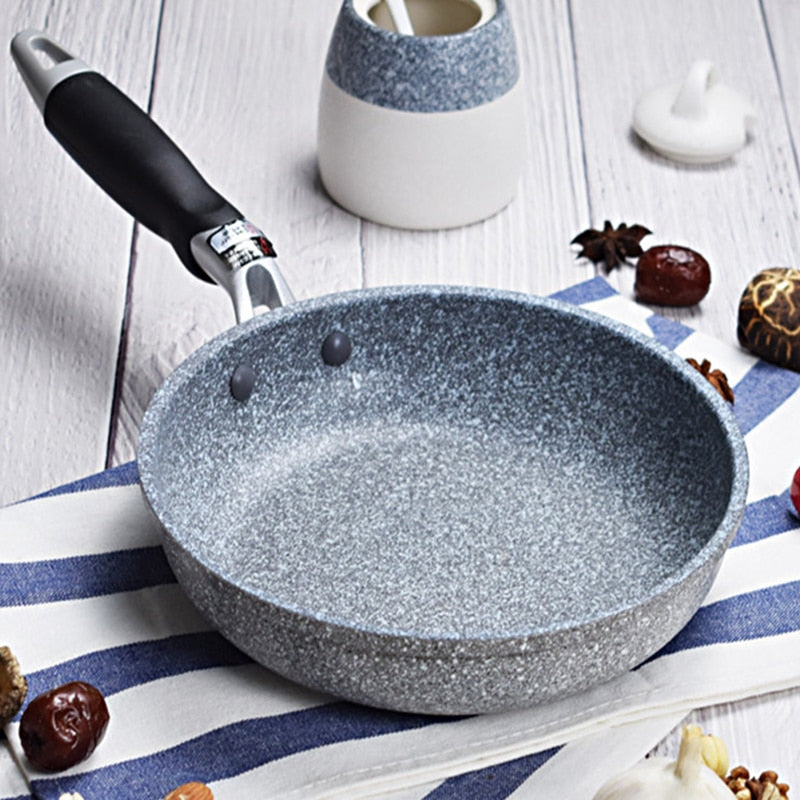 Frying Pan 28/26/24/20cm Wok Pan Non-stick Pan Skillet Cauldron Induction Cooker Frying Pans