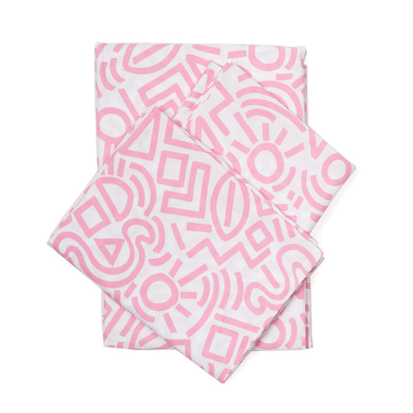 Doodle Sheet Set Pink | AELFIE