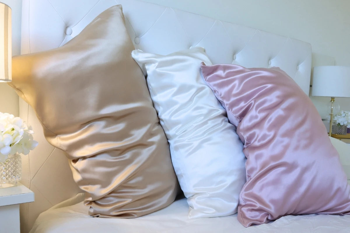 Light Pink Envelope Real Silk Pillowcases for Better Hair, Skin & Sleep 22 momme mulberry silk UK