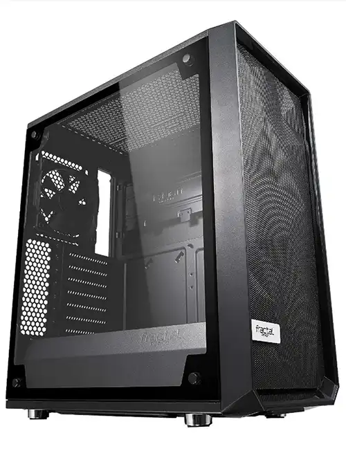 Fractal Design Meshify C: maximice el rendimiento y los ahorros con los mejores estuches económicos: flujo de aire de calidad para juegos asequibles