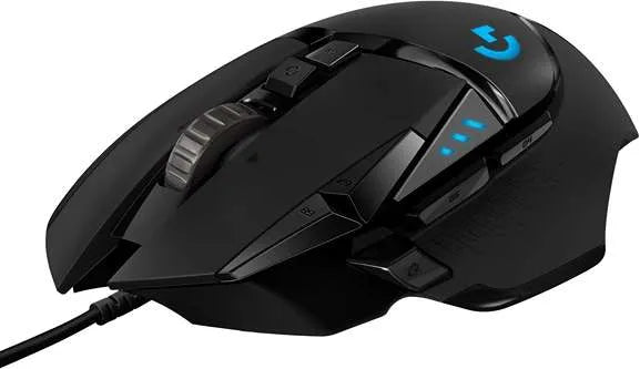 Ratón para juegos con cable Logitech G502 HERO de alto rendimiento en Miami,<!--nl--> Florida: la mejor opción de Prime Tech Support para juegos de precisión.