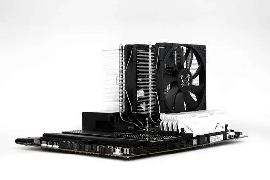 Scythe High-End CPU Cooler Fuma 2 on display in Miami, Florida -
        Prime Tech Support recommends for optimal cooling.
