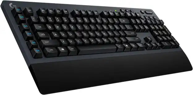 El mejor teclado mecánico por menos de 100 dólares según Prime Tech Support para clientes jugadores en Miami: representación visual que muestra el teclado Logitech G613 LIGHTSPEED con un precio inferior a $100, recomendado para jugadores en Miami.