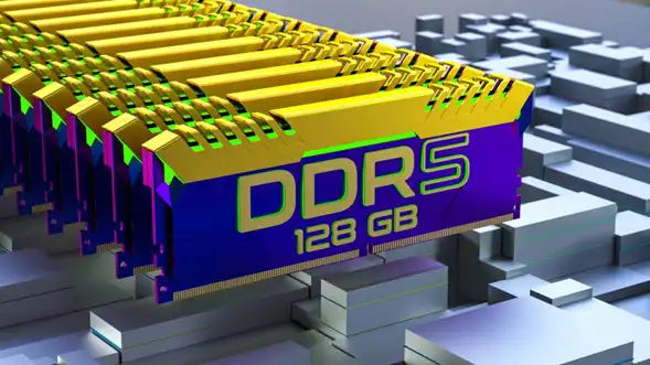 DDR5 de Prime Tech Support para clientes de jugadores en Miami: representación visual que muestra los módulos de memoria DDR5, proporcionados a los jugadores en Miami.