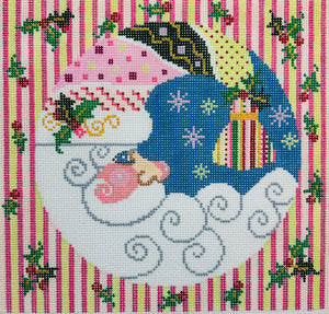 Santa with Stripes and Tassel C-CBKST-C420 - Heirloom Designs