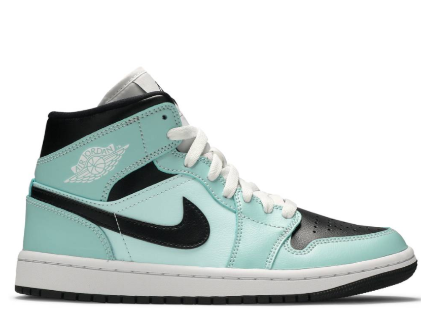 Air Jordan 1 Mid 'Aqua Blue Tint' Women's