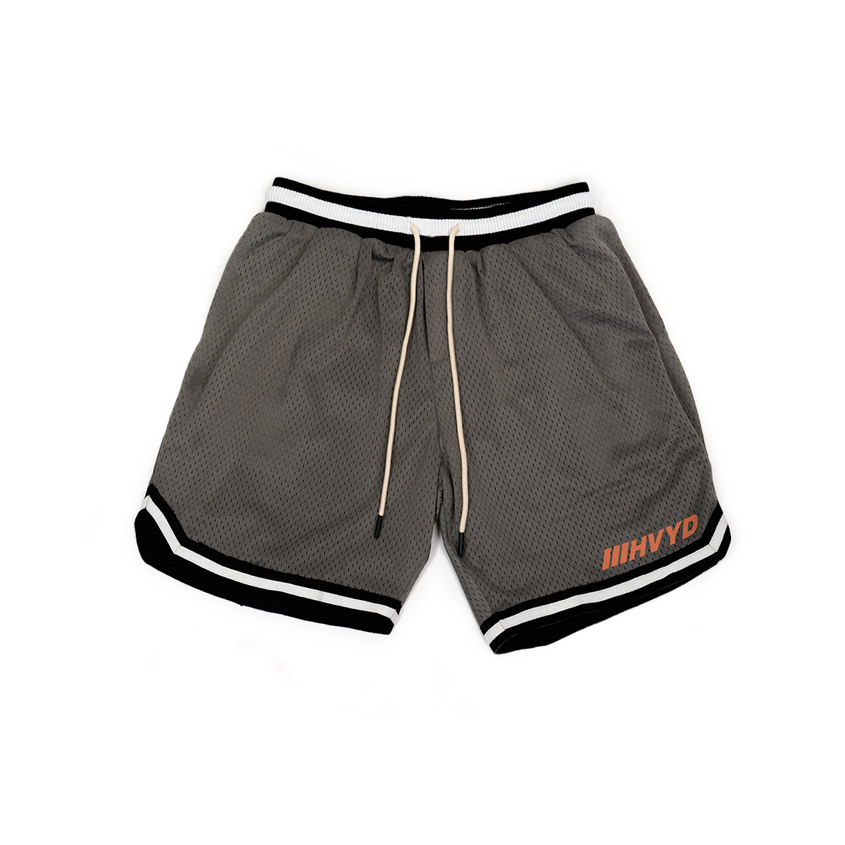 002 HVYD Premium Varsity Mesh Shorts — Ash - HVYD product image