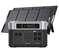 Lifepo4 Battery 5120Wh Solar Power Bank Outdoor Pv Solar System with Wheel  Portable Power Station