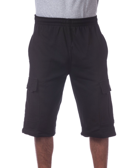 Pro Club Heavyweight Fleece Cargo Shorts Charcoal – PRO CLUB PLUG