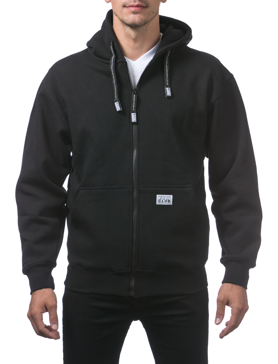 Pro Club Men's Heavyweight Full Zip Fleece Hoodie – PROCLUBPLUG