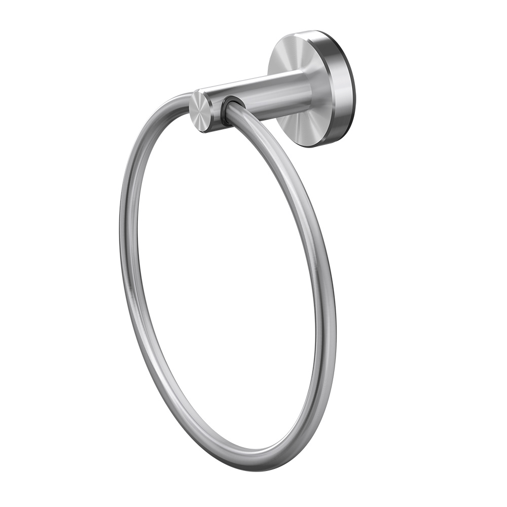 Methven Tūroa Hand Towel Ring  Brushed Graphite - The Kitchen Hub