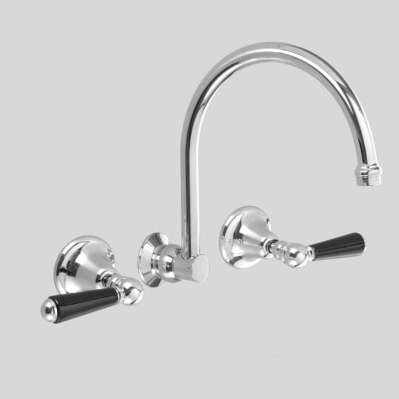 Astra Walker Olde English Gooseneck Wall Set With 260mm Spout The Kitchen Hub