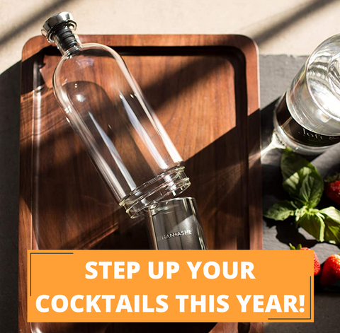 Step up your cocktails this year, with alkemista vase 