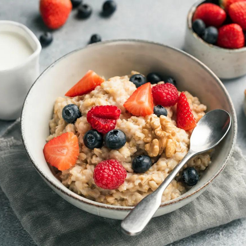 Oats with Berries and Nuts