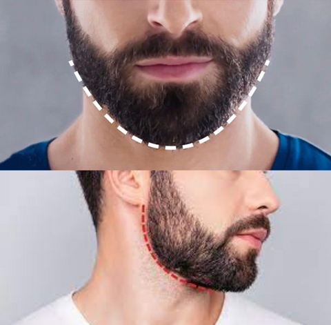 How to Shape a Beard Neckline