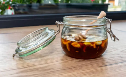 miel infusé à l'ail