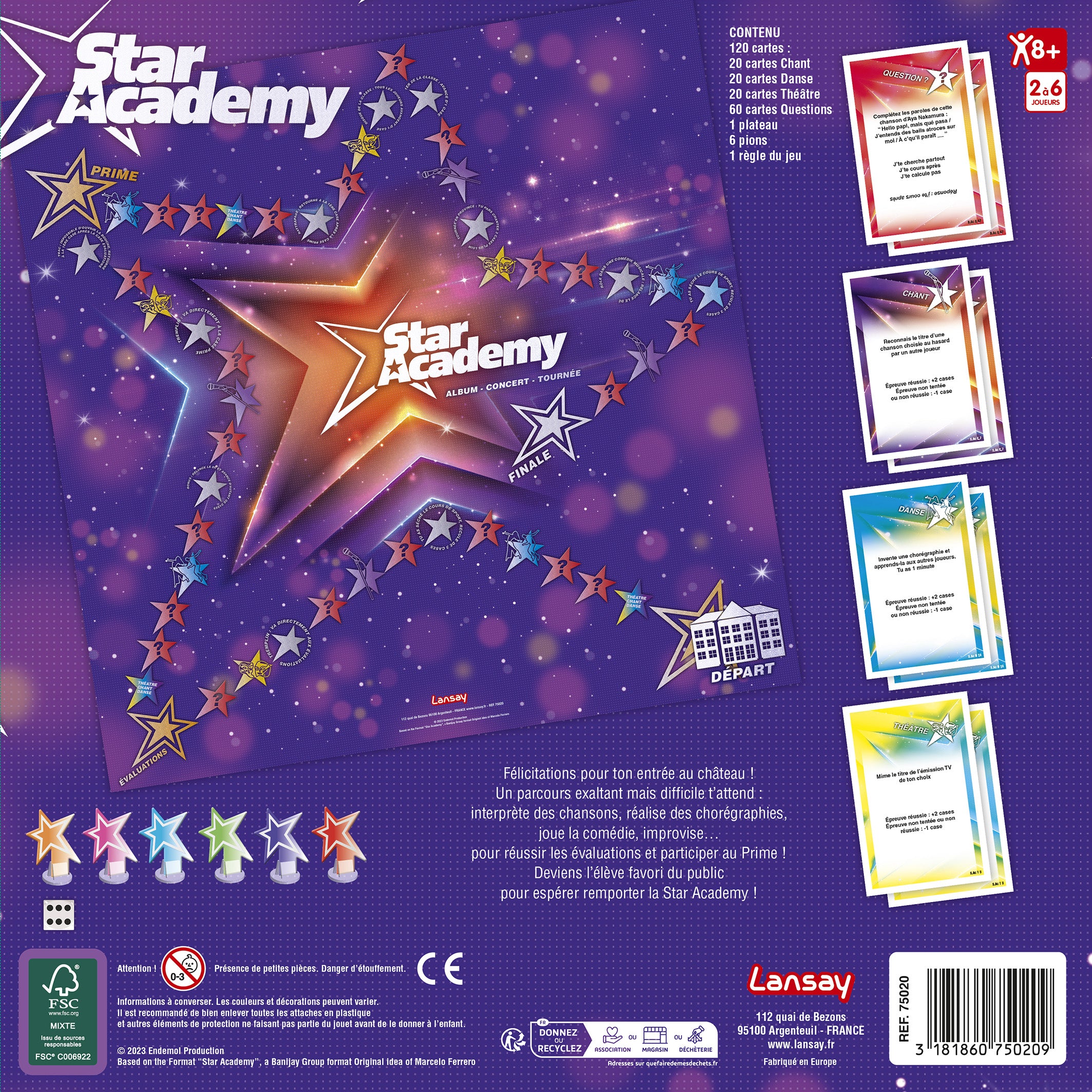 Star Academy - Micro Sur Pied