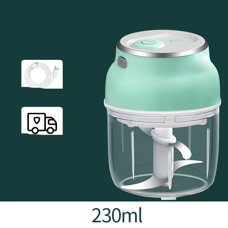 Electric Mini Garlic Chopper Food Chopper Portable Small Food