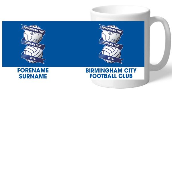 Birmingham City Bold Crest Mug