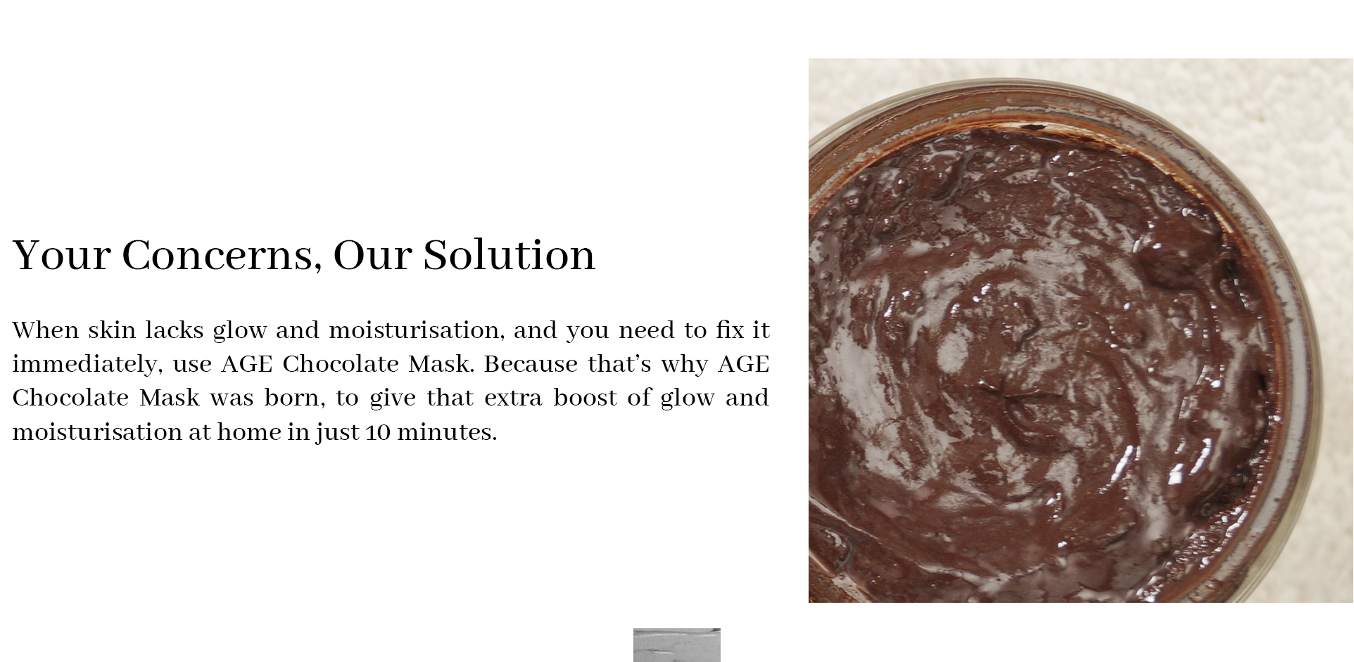 chocolate face mask for all skin type