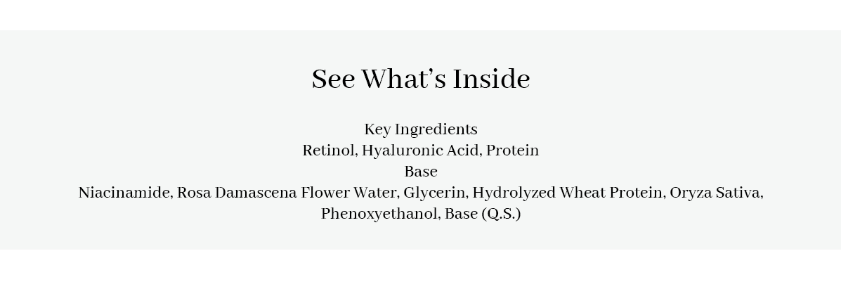 aromatic garden essence retinol