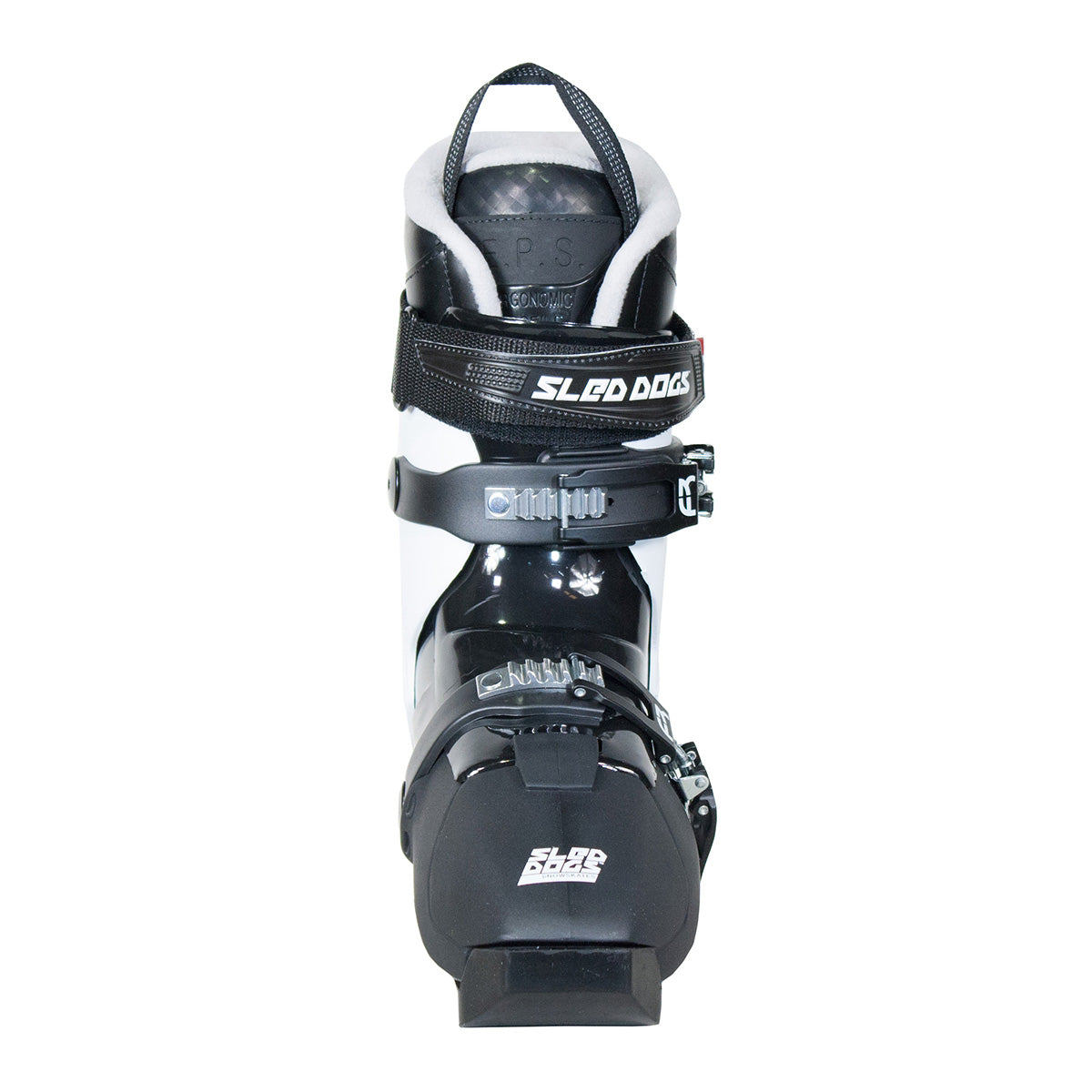 sled dogs ski boots