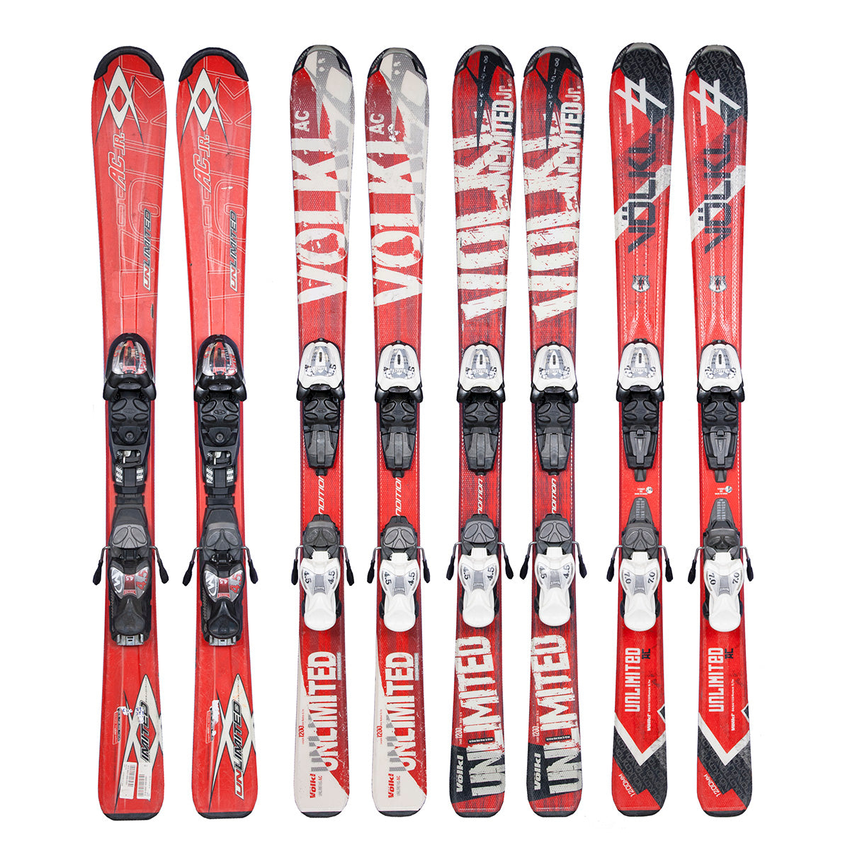 Used Volkl Unlimited Jr Junior Skis C - Galactic Snow Sports