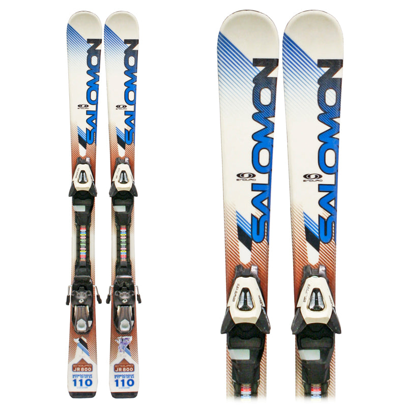 Bugsering Vedhæftet fil udvikling Used Salomon Enduro 800 Jr Junior Skis C - Galactic Snow Sports