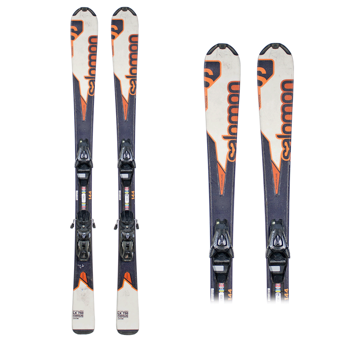 Spanien Orient eksperimentel Used Salomon Enduro LX 750 Skis C - Galactic Snow Sports