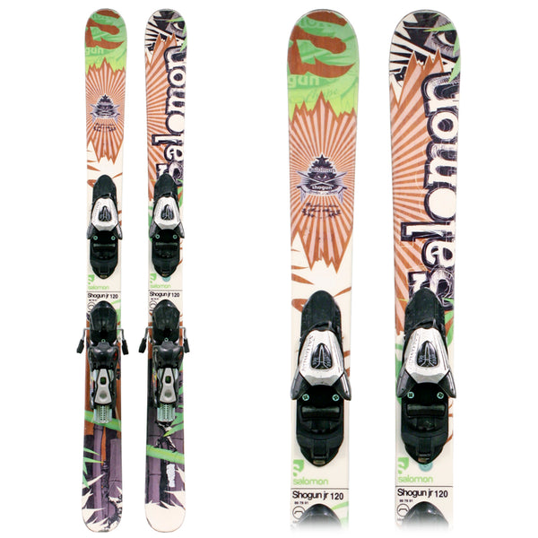 wijs groentje Snelkoppelingen Used Salomon Shogun Jr Junior Skis C - Galactic Snow Sports